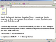 Wi-Fi Toolbar screenshot